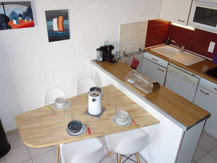 Location de vacances pour 4 personnes, avec Terrasse dans Plage du Village (Le Barcares) - 4