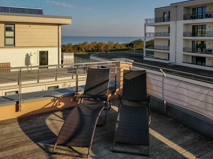 Ferienwohnung für 2 Personen, mit Terrasse und Sauna in Börgerende-Rethwisch