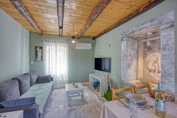 Domek letniskowy dla 2 osób, z balkon i balkon/ taras w Chorwacja