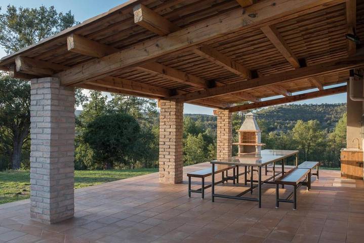 Casa rural para 15 personas, con piscina además de vistas y terraza, Se admiten mascotas en Berguedà - 4