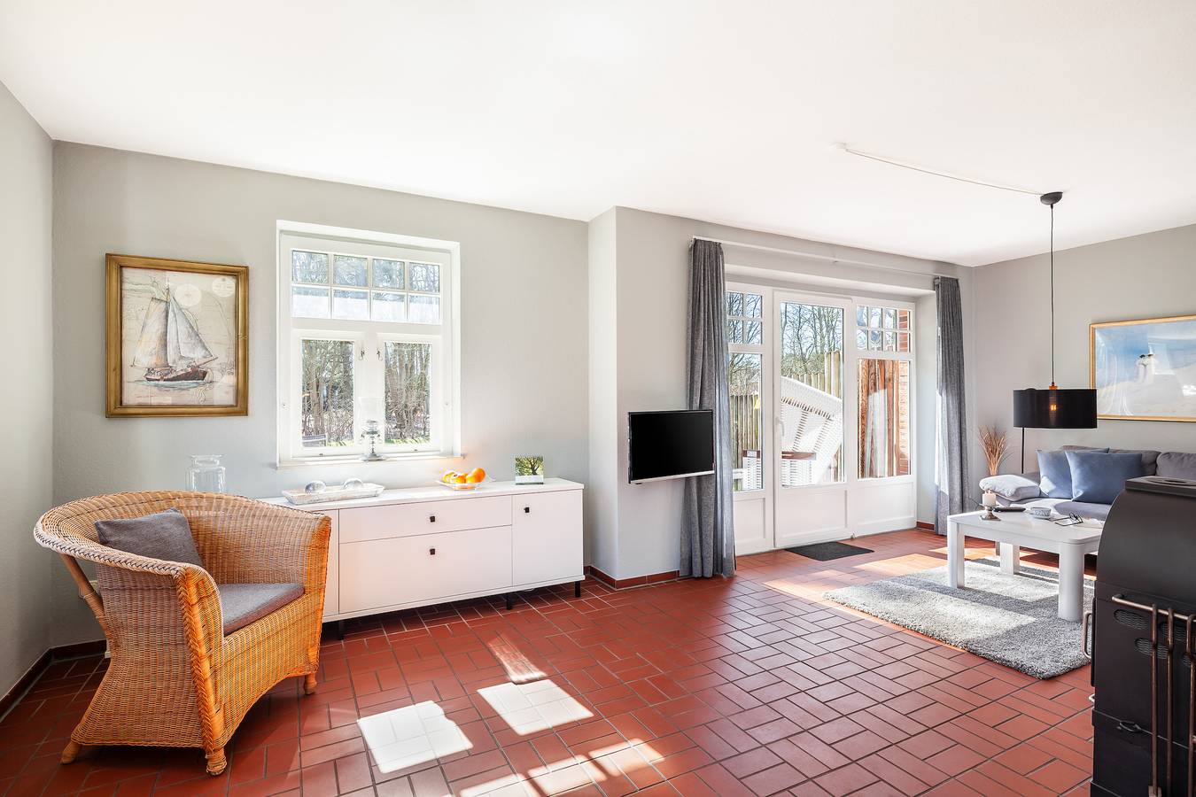 Haus Eiche, Wohnung Adebar in Wyk auf Föhr (Stadt), Wyk auf Föhr