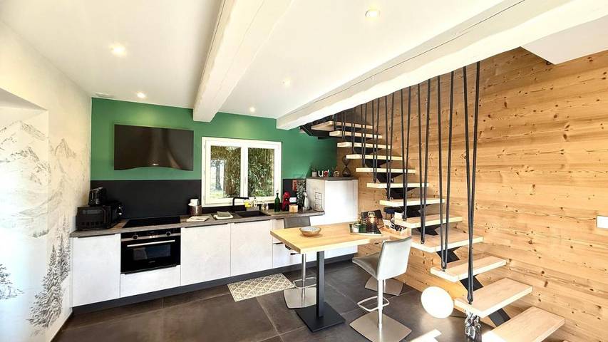 Location de vacances pour 2 personnes, avec vue et jardin à Fillinges - 4