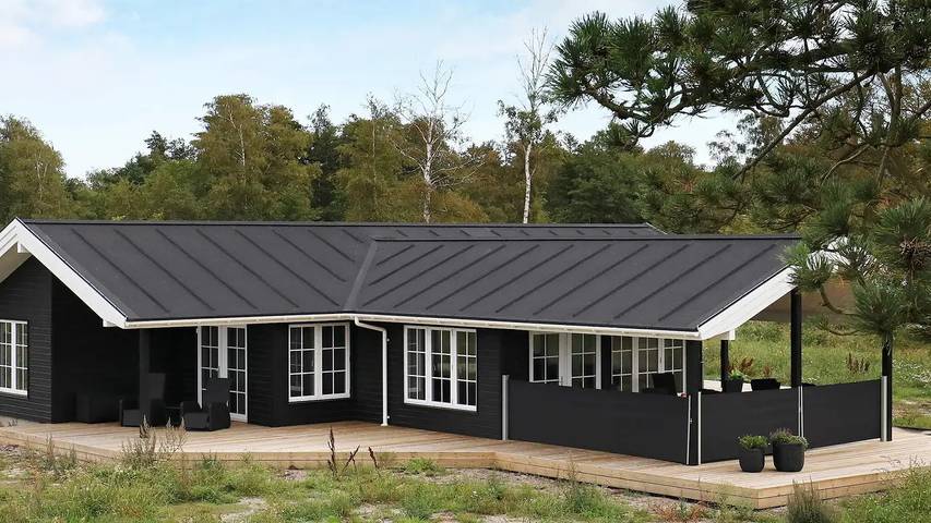 Ferienhaus mit meerblick für 9 Personen, mit Terrasse auf Læsø - 2