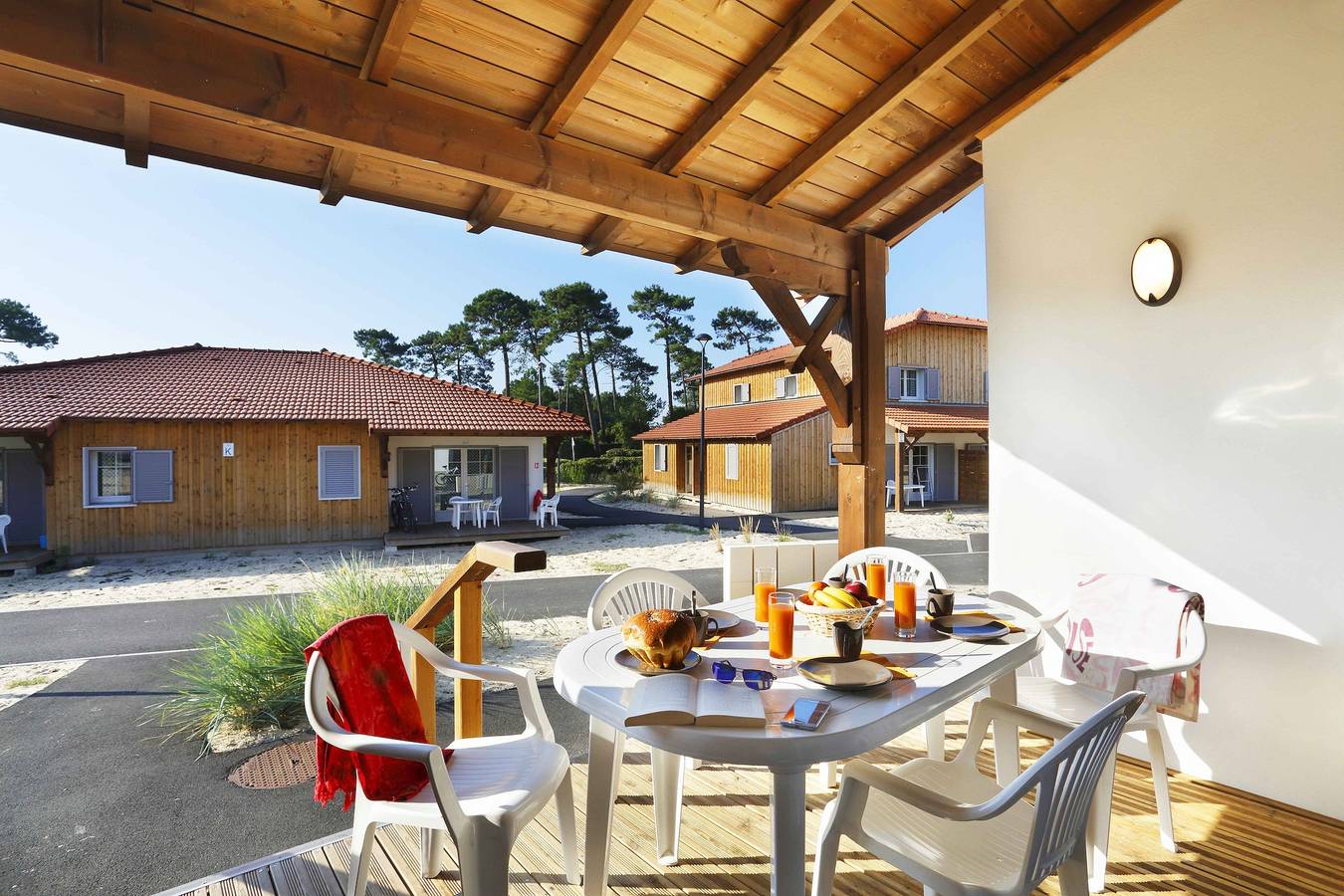 Maison de vacances pour 4 personnes avec balcon in Mimizan, Côte d’Argent