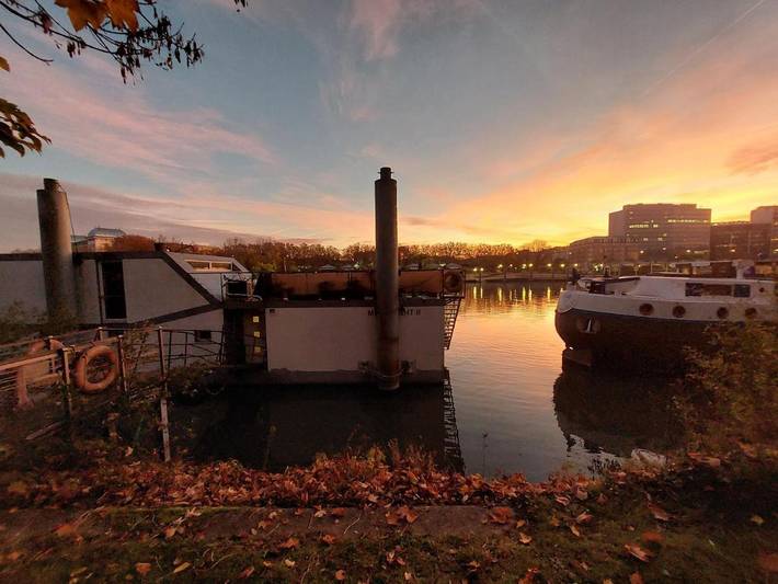Bateau pour 2 personnes, avec terrasse et vue, animaux acceptés dans Île de France - 4