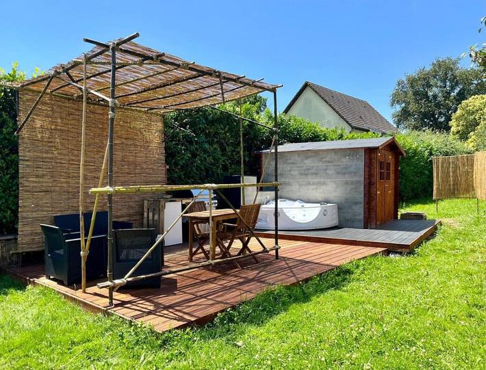 Tente pour 2 personnes, avec sauna et jacuzzi ainsi que jardin et terrasse en Pyrénées-Atlantiques - 3