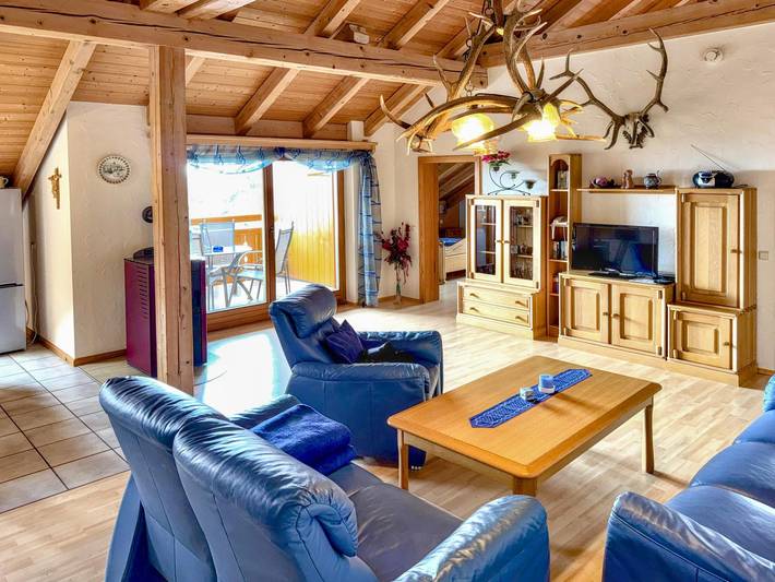 Ferienwohnung für 6 Personen, mit Whirlpool und Sauna sowie Garten in Waldkirchen