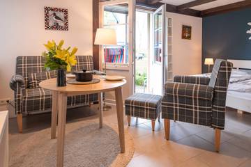 Studio für 2 Personen, mit Garten in Pellworm