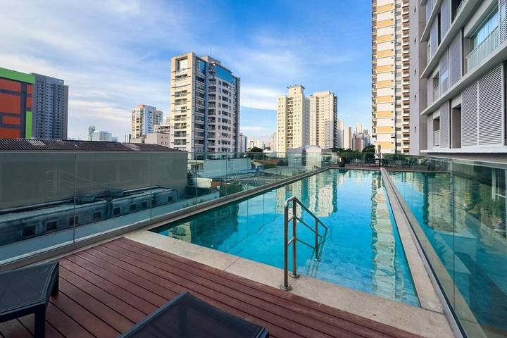 Casas e apartamentos de temporada para 2 pessoas, com piscina e terraço e ainda vista em Campo Belo