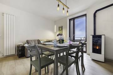Gîte pour 4 personnes, avec jardin à San Zeno di Montagna