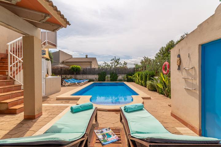 Villa mit pool für 5 Personen, mit Pool und Garten in Playa de Muro - 4