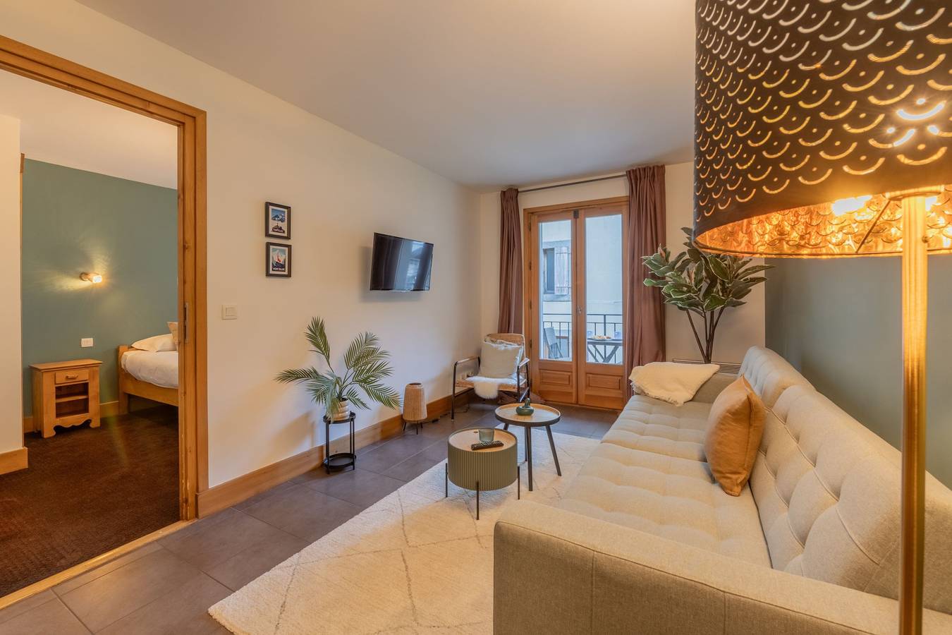Appartement entier, Appartement de vacances pour 4 personnes avec piscine in Vallorcine, Région de Bonneville