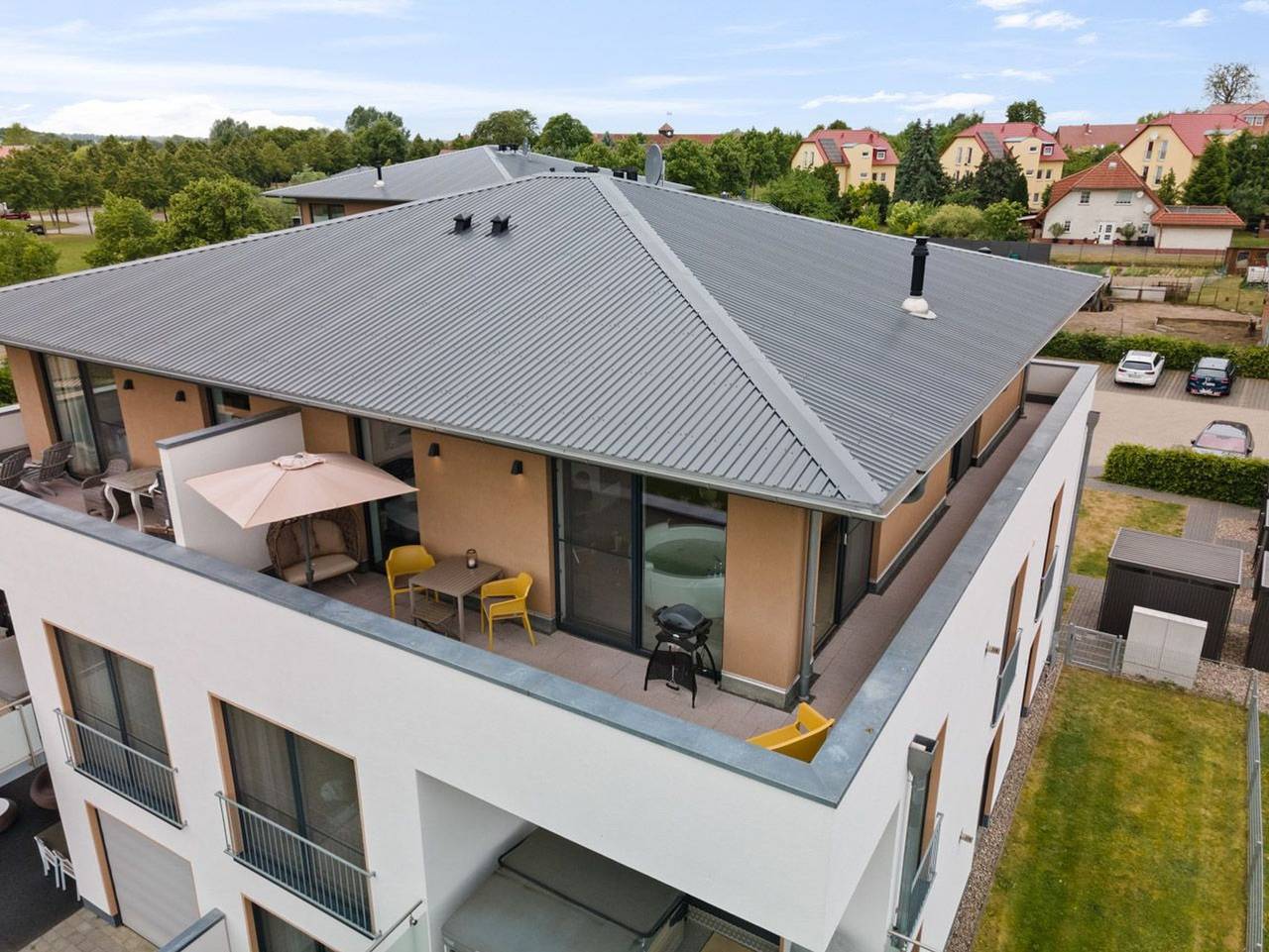 Ganze Ferienwohnung, Luxus-Spa-Penthouse Schlossoase - Luxus-Spa-Penthouse Schlossoase in Göhren-Lebbin, Mecklenburgische Seenplatte