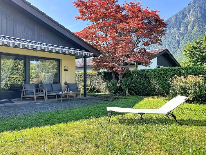 Location de vacances pour 4 personnes, avec jardin à Port-Valais
