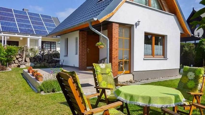 Ferienhaus für 2 Personen, mit Garten