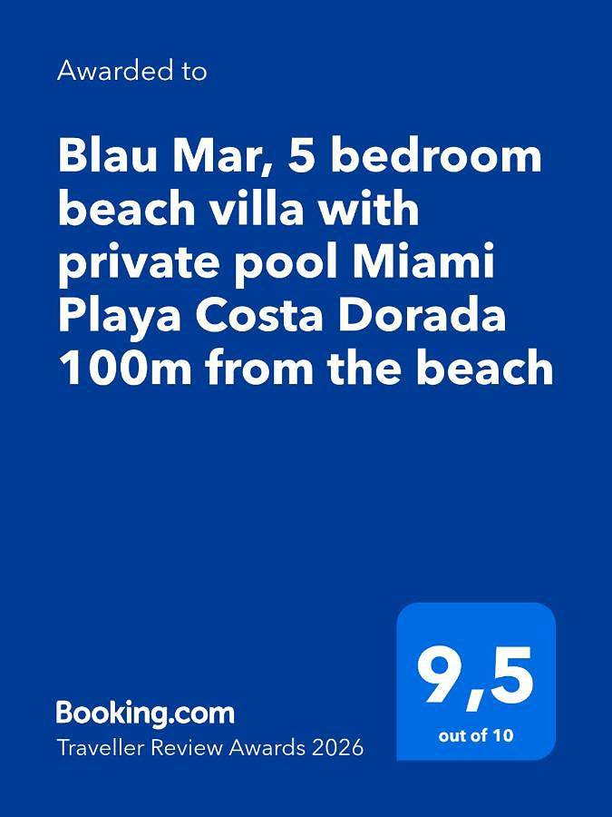 Villa pour 10 personnes, avec piscine ainsi que vue et jardin à Miami Platja - 4