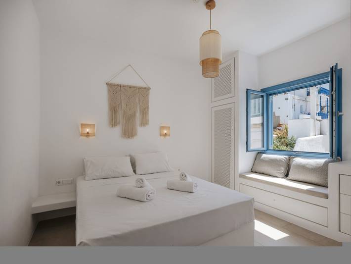 Gîte pour 4 personnes, avec vue sur l’océan et balcon, animaux acceptés dans Náoussa - 4