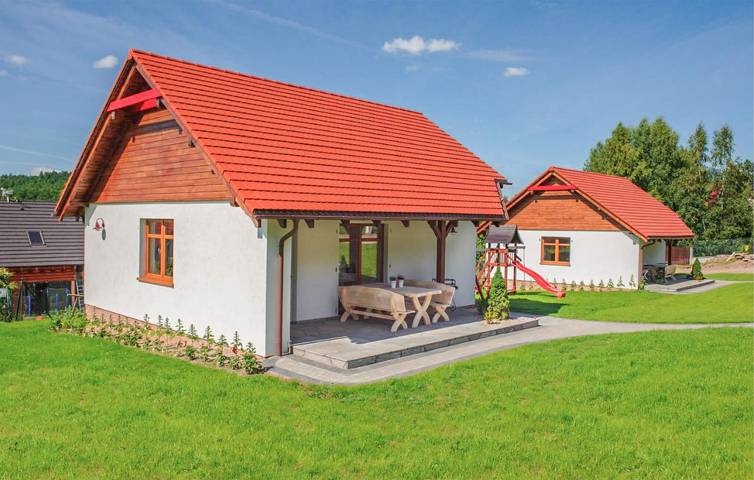 Ferienhaus für 4 Personen, mit Terrasse und Ausblick, mit Haustier