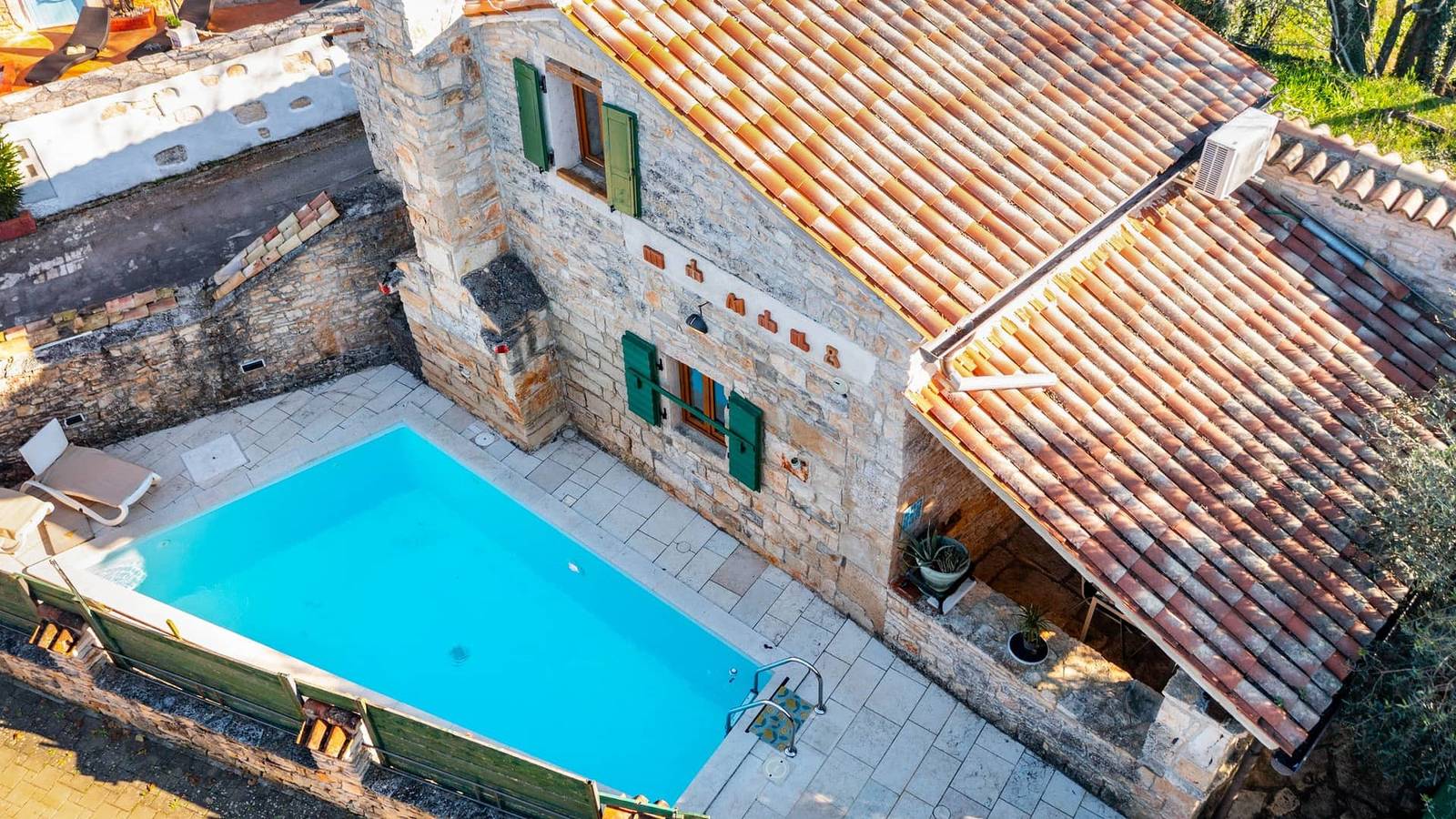 Traditionelles istrisches Haus mit privatem Pool in Režanci, Svetvinčenat