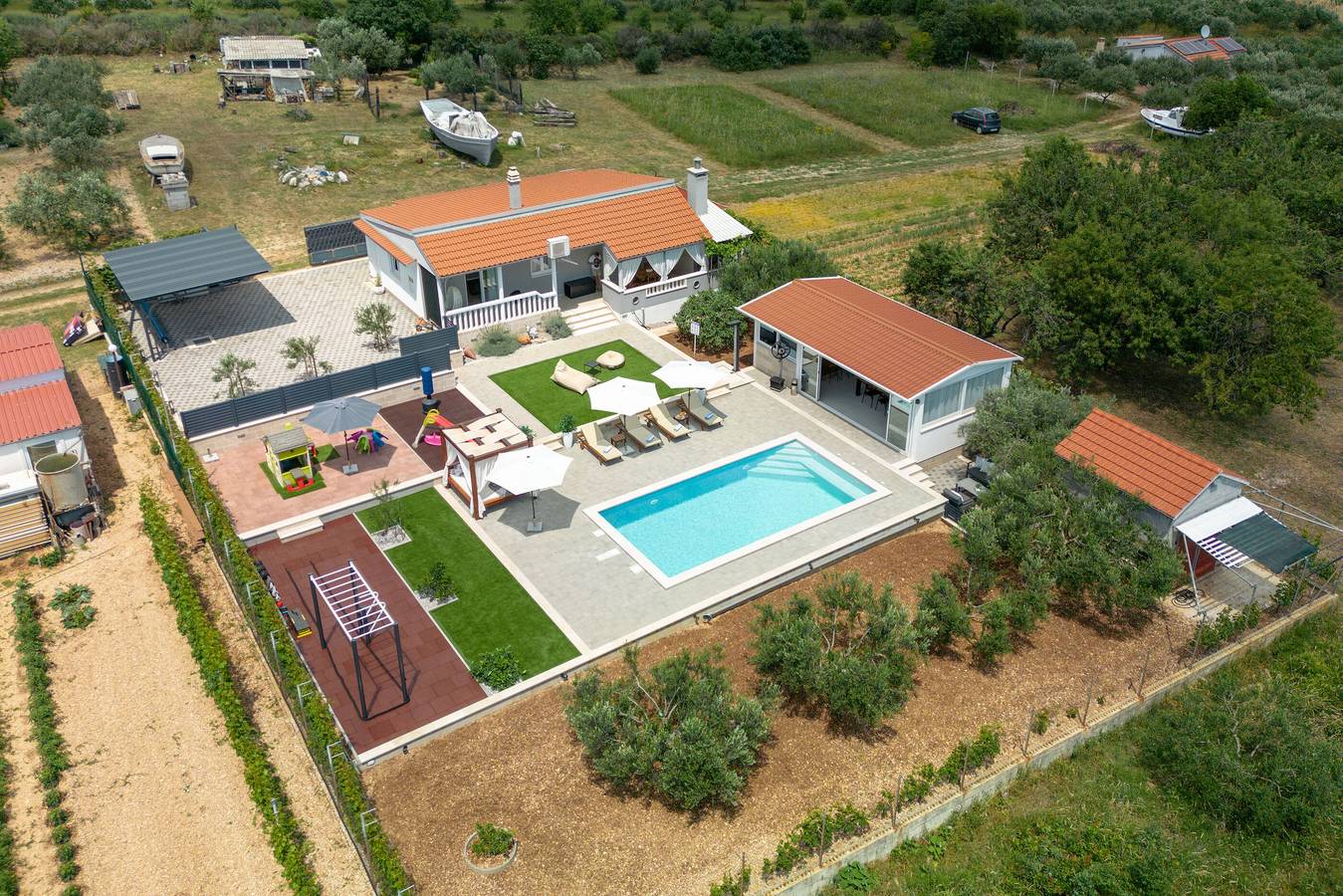Villa Bepo in Plano (Kroatische Adria), Split-Dalmatien