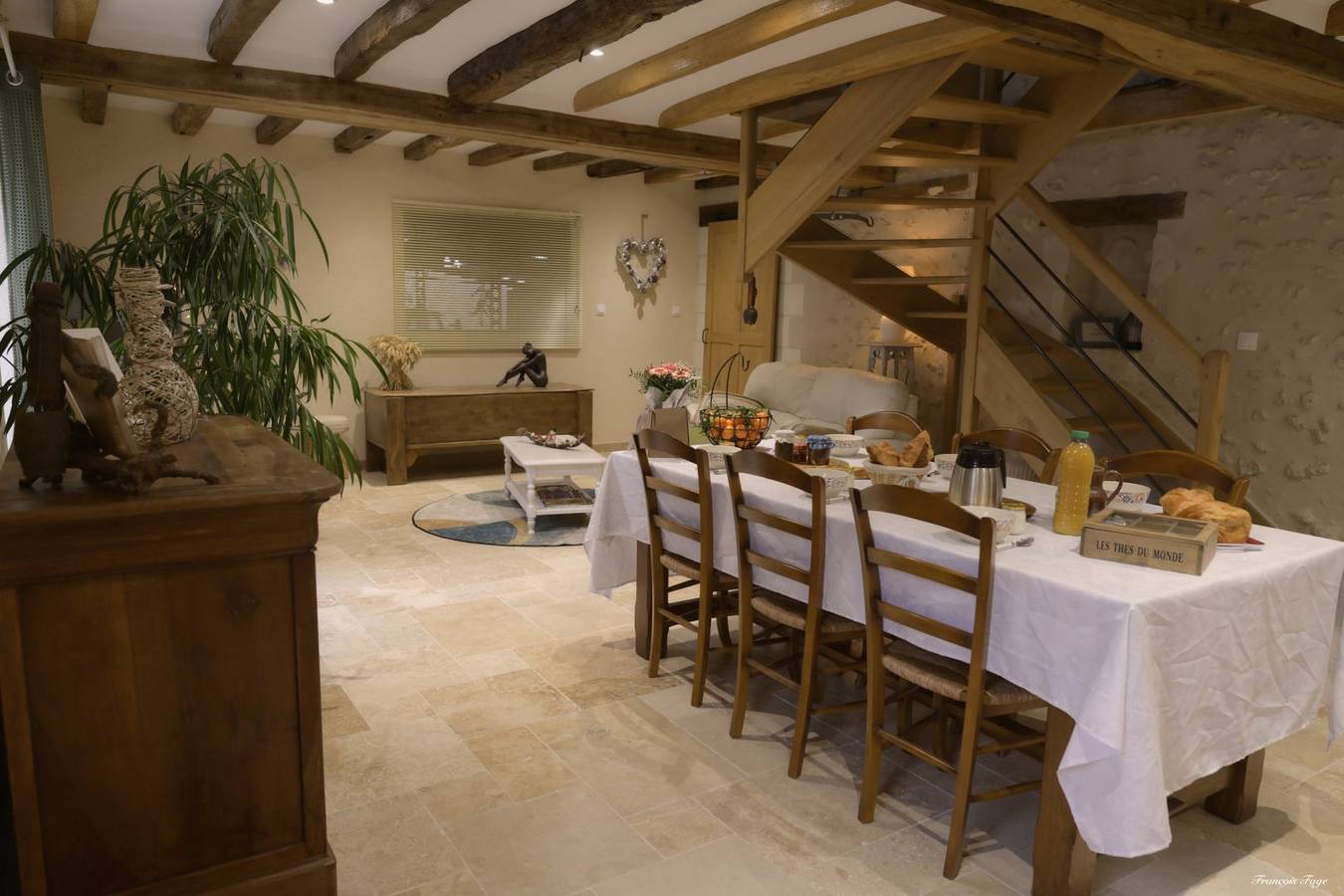 Gîte "Les Sens Ciel" à la ferme in Artannes-sur-Indre, Région de Tours