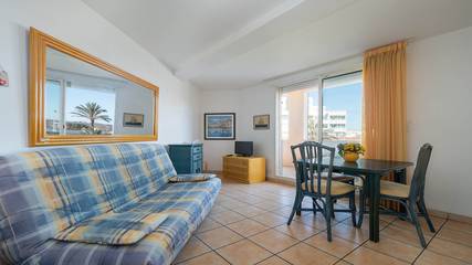 Gîte pour 4 personnes, avec balcon dans Plage Rochelongue