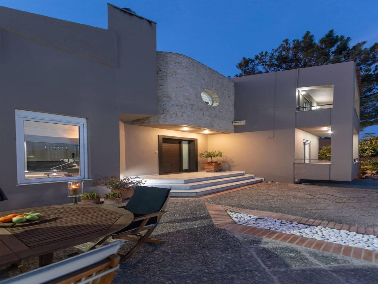 Guest Countryside Villa with Barbecue in Iraklio-Heraklio region