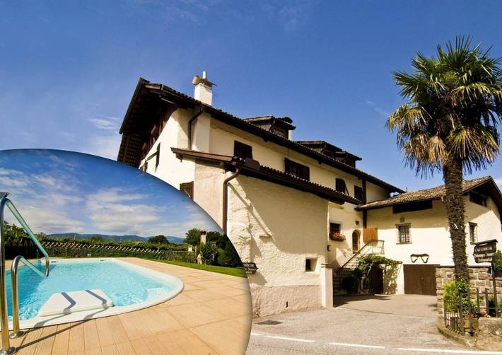 Appartement de vacances pour 4 personnes, avec piscine ainsi que jardin et vue - 1