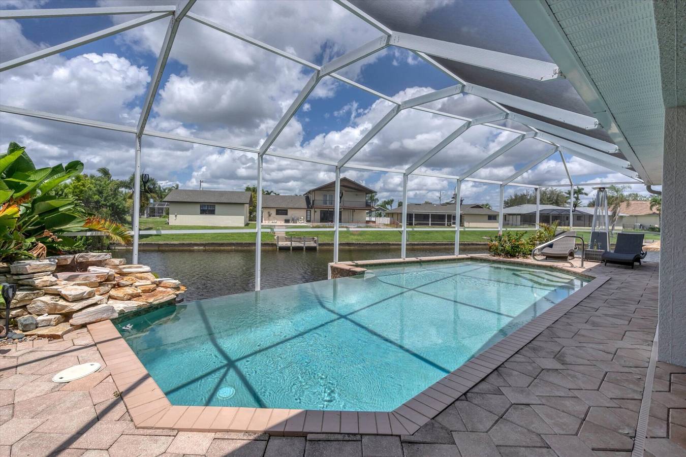 Relaxing Cape Coral Villa 1000: Pool on the Canal in Cabo Coral, Southwest Florida