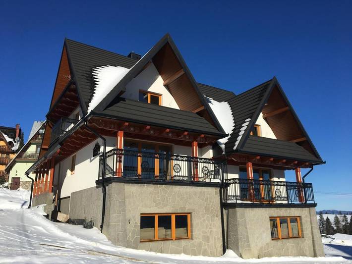 Apartament wakacyjny dla 12 osób, z widok i taras, zwierzęta dozwolone w Gliczarów Górny