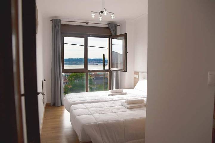 Ganze Wohnung, Apartamentos Terramar Boiro With sea views in the Ría de Arousa (Galicia) in Praia de Escarabote (Boiro), Rías Baixas