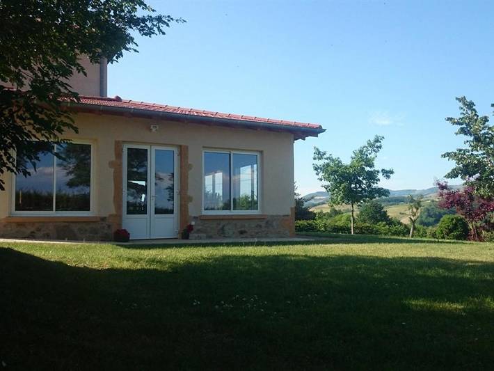 Maison d’hôte pour 5 personnes, avec jardin ainsi que terrasse et vue dans Beaujolais - 4