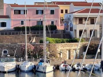 Chambre d’hôte pour 2 personnes, avec vue et terrasse à Stintino