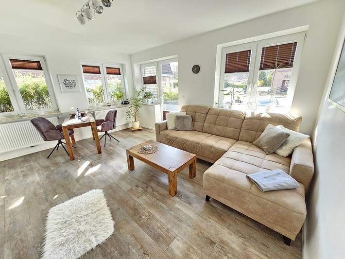 Ferienwohnung für 2 Personen, mit Balkon/Terrasse und Balkon, kinderfreundlich in Sahlenburg - 3