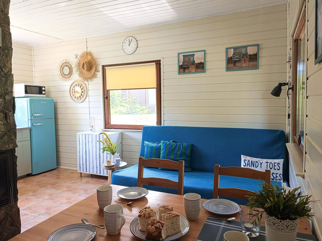 Modernes Ferienhaus in Kopalino mit Grill, Garten und Terrasse in Kopalino, Powiat wejherowski