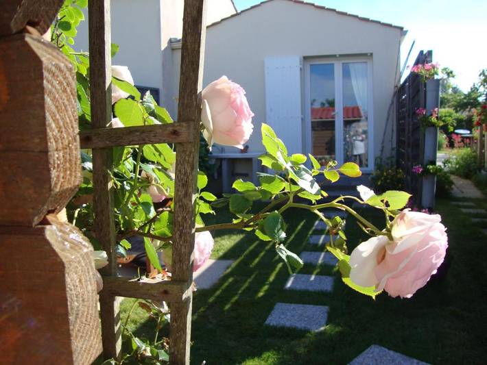 Appartement de vacances pour 2 personnes, avec jardin et terrasse