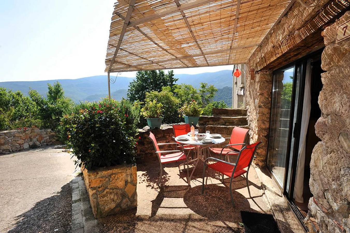 Gîte voor 4 personen met terras in Montgaillard, Parc naturel régional Corbières-Fenouillèdes