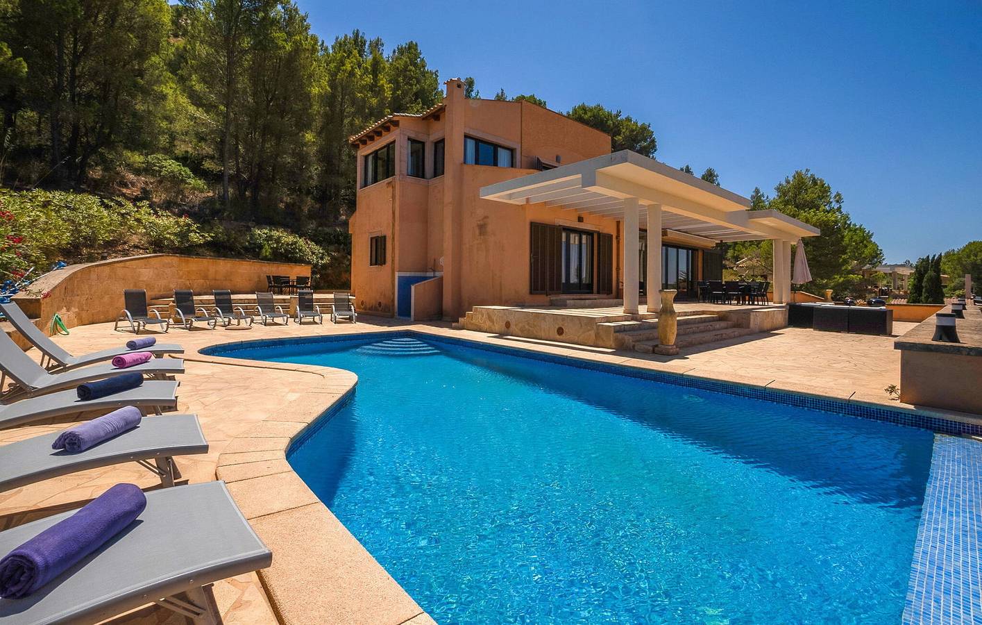 Retiro junto al mar con piscina, cocina y AC| Cerca de Platja de Colonia de Sant Pere in Colònia de Sant Pere, Artà