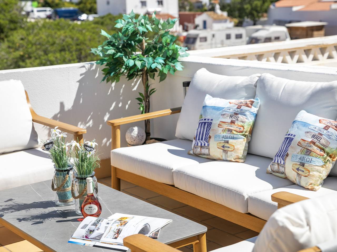 Reihenhaus mit Meerblick - 4 Pers. in Lagoa, Faro Distrikt