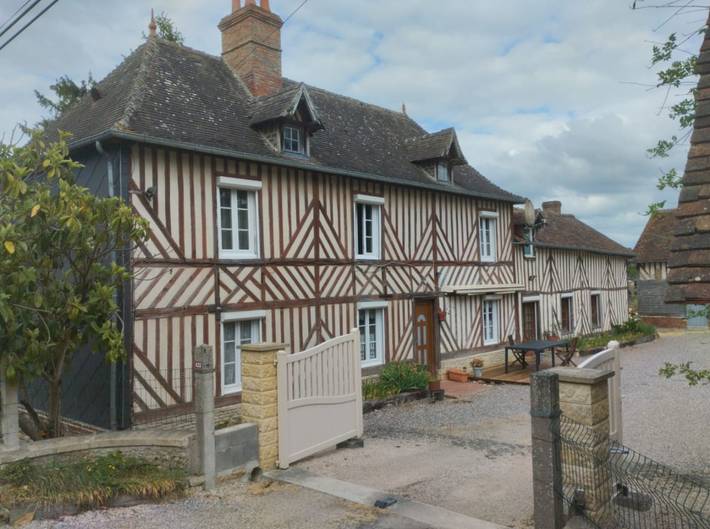 Cottage pour 2 personnes, avec jardin à Le Mesnil-Mauger