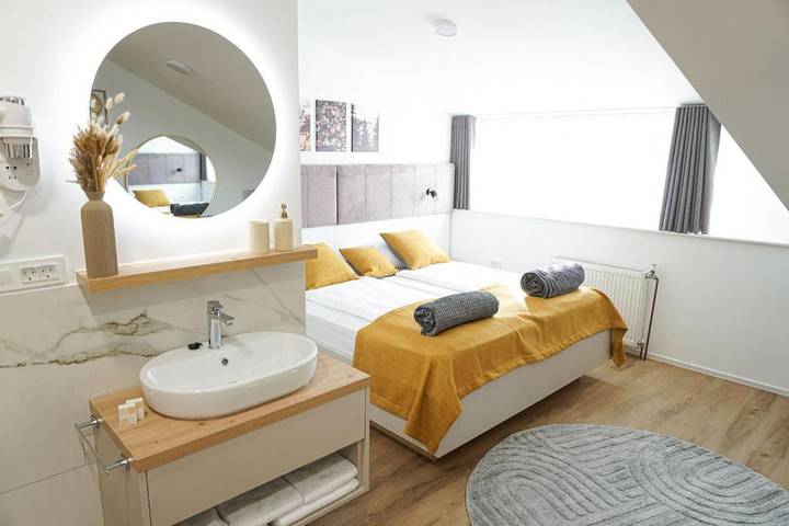 Maison d’hôte pour 4 personnes, avec balcon