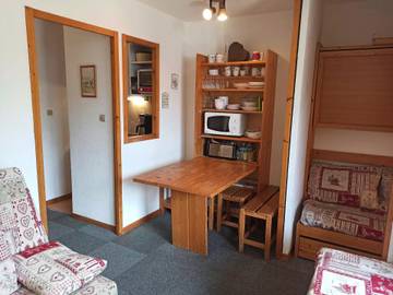 Gîte pour 5 personnes, avec balcon et vue dans Station De Peisey Vallandry