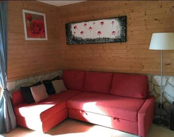 Gîte pour 4 personnes, avec balcon et vue à Hotonnes