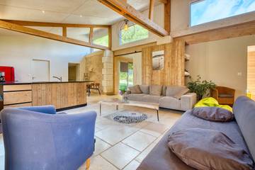 Maison De Vacances pour 7 Personnes dans Saint-Astier (Dordogne), Périgord Blanc, Photo 3