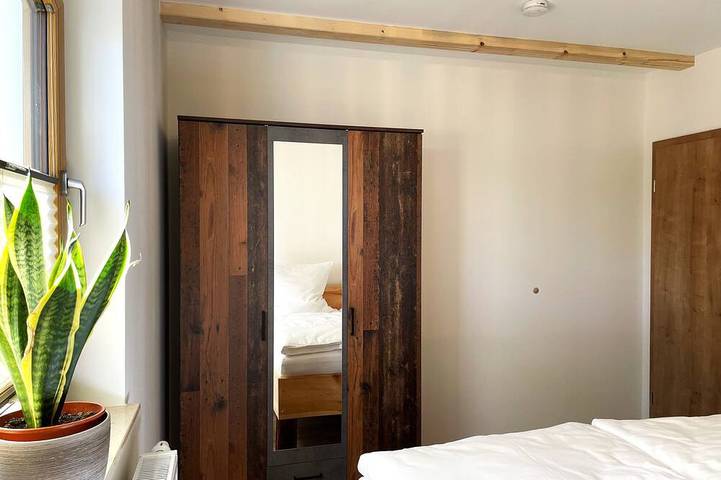 Ganze Wohnung, Ferienhaus Meisterstube - Ferienhäuser Krabat-Mühle Schwarzkollm in Hoyerswerda, Lausitzer Seenland