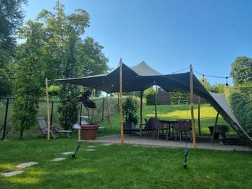 Gîte pour 9 personnes, avec sauna ainsi que jardin et vue à Bilzen