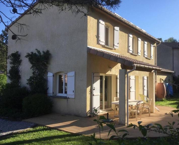 Maison de vacances pour 9 personnes, avec Terrasse ainsi que Jardin et Vue