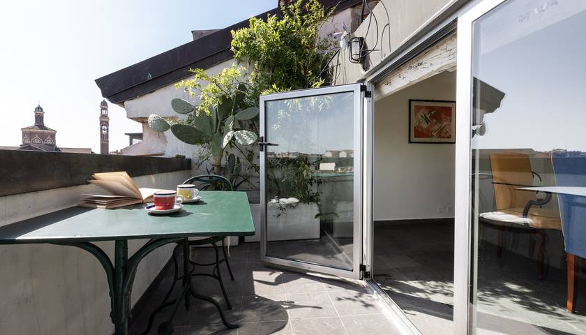 Loft per 4 persone, con terrazza a Milano