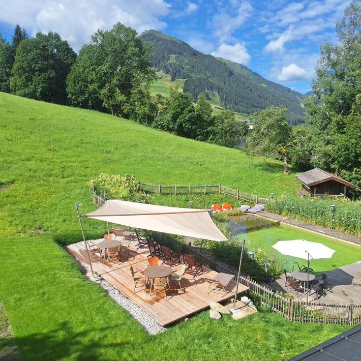 Hotel für 5 Personen, mit Sauna und Garten sowie Pool und Ausblick in Hinterglemm