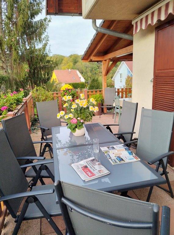 Chambres d'hôtes - Chambre Pampas (+ chambre Elie) in Geiswiller, Région de Strasbourg